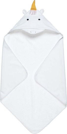 Alouette Baby-Badetuch mit Kapuzen 75x75cm