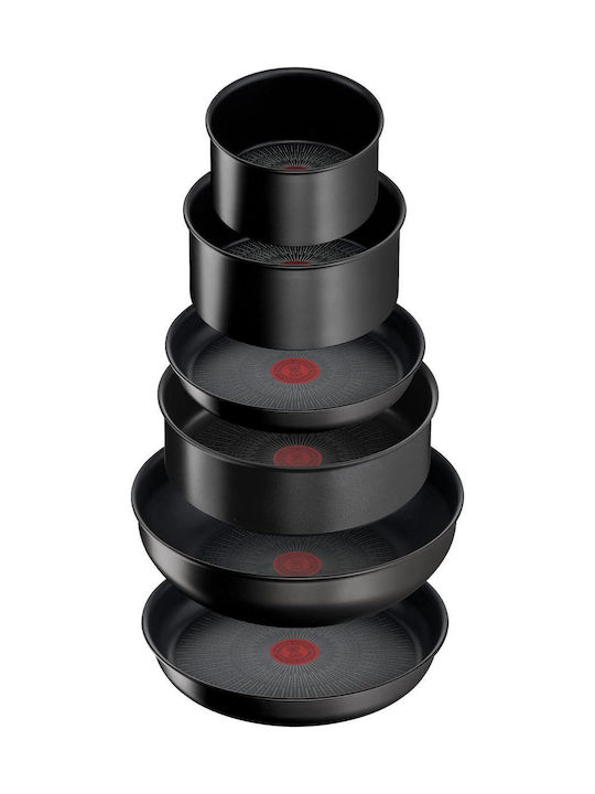 Tefal Ingenio Eco Resist Σετ Μαγειρικά Σκεύη Bl...