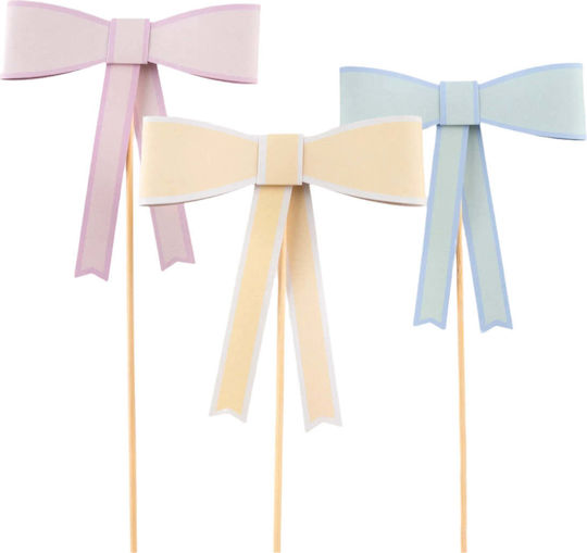 Meri Meri Pastel Decor pentru Tort 3buc