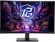 ASRock Phantom Gaming PG27QRT1B VA Curved Gaming Monitor 27" QHD 2560x1440 180Hz με Χρόνο Απόκρισης 5ms GTG
