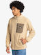 Clean Coast Cardigan Fleece pentru Bărbați Beige