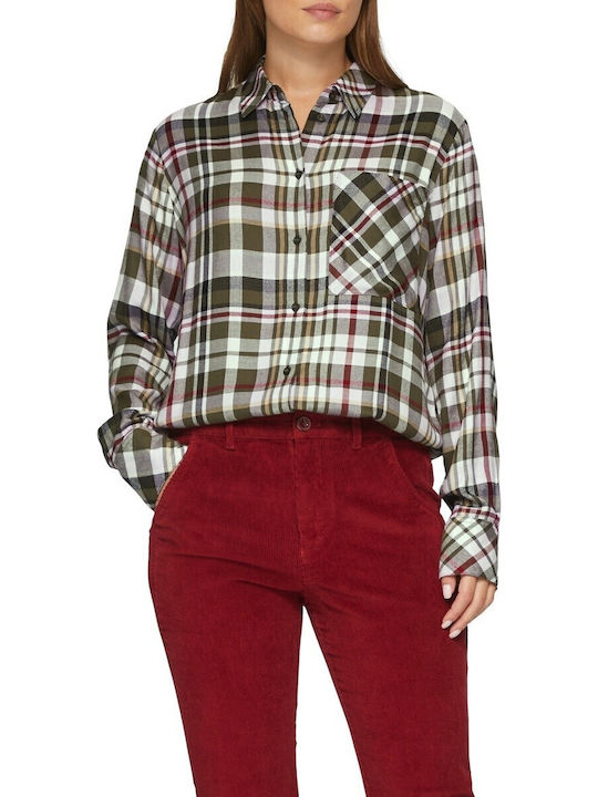 Women's Checked Long Sleeve Shirt