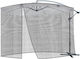 Cort pentru camping Negru Diametru 300cm.