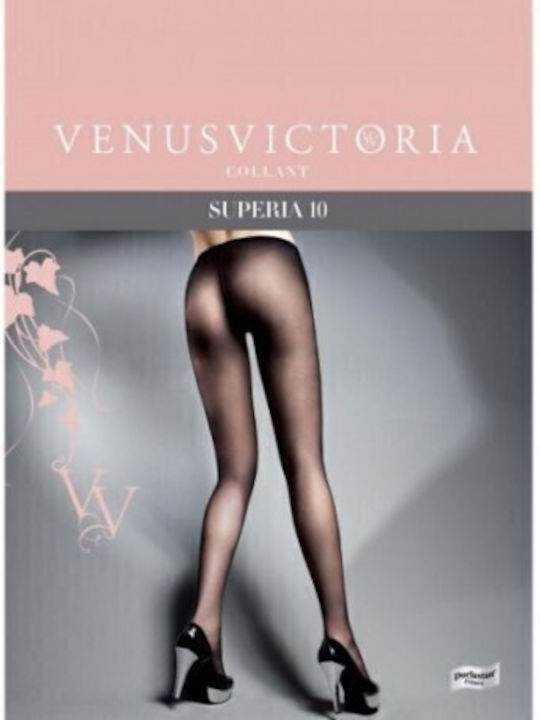 Superia Women's Pantyhose 10 Den Tightening Tan