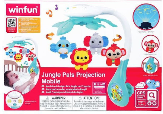 Winfun Mobile für Kinderbett Rotierend / mit Projektor für 0++ Monate