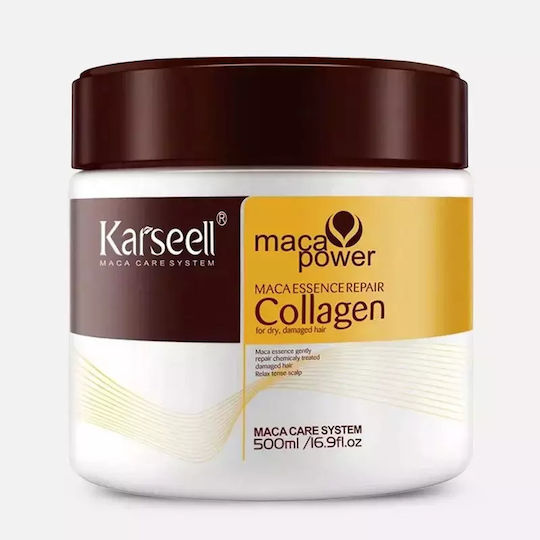 Karseell Maca Essence Μάσκα Μαλλιών για Ενδυνάμωση με Argan Oil 500ml