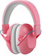 Folding Noise-canceling Headphones Children Olyga Ef8g21 Age 3-12 Years Auditory Protection Pink