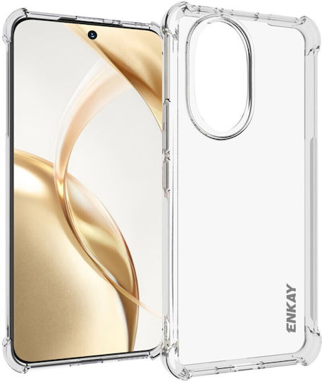 Enkay Anti-slip Back Cover Silicon Transparent (Honor 200)