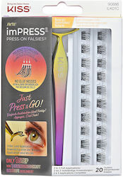 Kiss ImPRESS Kit Press-On Extensions Black 20 Pieces Kiss ImPRESS Kit Press-On Extensions Black 20 Pieces