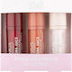 MUA Hydra Juice Peptide Set Lip Oil Cherry Kiss Sugared Coconut Heartfelt Hun 3 x 21ml