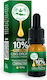 Gaia Öl Hanfprodukte (CBD) in Drops mit 10% CBG mit Geschmack Natürlich 10ml