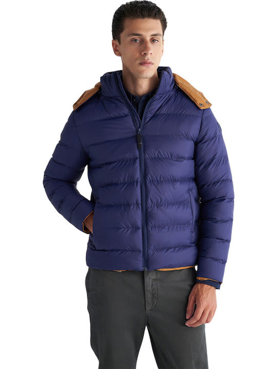 Staff Tyler Jacket Puffer Navy Blue