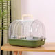 Wooden Bird Cage 32x21x23cm. Green