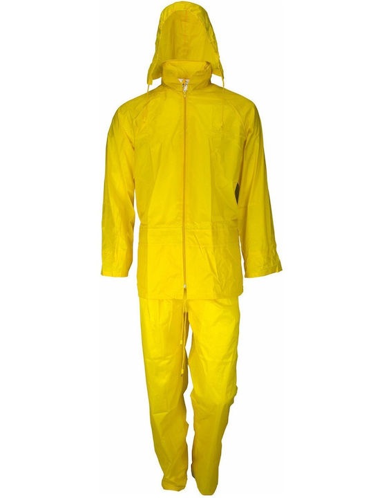 Adiavroxo (Work Aprons & Sleeves) Waterproof Work Suit Yellow