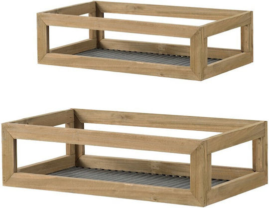 Artekko Διακοσμητικό Καφάσι Κήπου Ξύλινο 48x27x12.5εκ. D45074