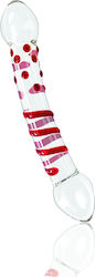 Passion Labs Γυάλινο Dildo Κόκκινο 51cm