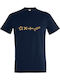 kirikoko Star Xi Dia Mou, Star Xi Dia Mou T-shirt Marineblau Baumwolle