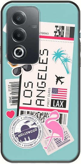 Bilet către Los Angeles Oppo A80 5G Negru TPU Silicon Negru