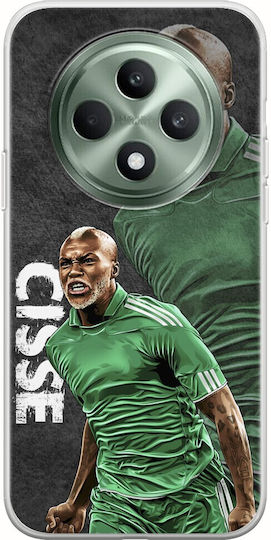 Football Legends Djibril Cisse Oppo Reno 12 F 5g Flexible TPU Transparent Silicone