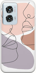 Woman Face Line Motorola Edge 50 Fusion 5g Flexible Tpu Διάφανη Σιλικόνη Woman Face Line Motorola Edge 50 Fusion 5g Flexible Tpu Διάφανη Σιλικόνη