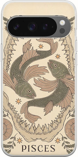 Zodiac Pisces Google Pixel 9 5g Flexible Tpu Διάφανη Σιλικόνη