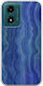 Agate Stone Blue Motorola Moto G04s Flexible Tpu Διάφανη Σιλικόνη