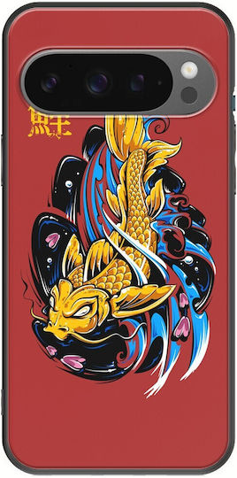 Japanese Fish Google Pixel 9 5g Black Tpu Μαύρη Σιλικόνη