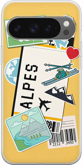 Ticket To Alpes Google Pixel 9 Pro 5g Flexible TPU Transparent Silicone