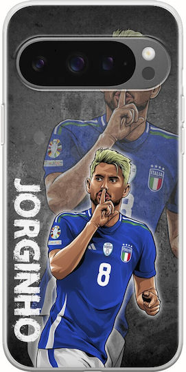 Euro 2024 Jorginho Google Pixel 9 Pro XL 5G Silicon Transparent Flexibil TPU