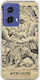 Tarot Cards Strength Motorola Moto G85 5g Flexible Tpu Διάφανη Σιλικόνη