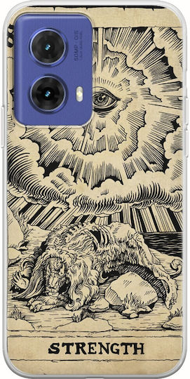 Tarot Cards Strength Motorola Moto G85 5g Flexible Tpu Διάφανη Σιλικόνη