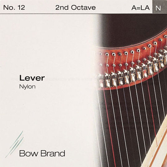 Bow Brand Μονή Χορδή Nylon Άρπας Lever 2ης Οκτάβας