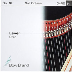 Bow Brand 10.21.16 Einzel Harfensaiten Nylon Hebel 3.ter Oktave