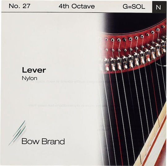 Bow Brand Harp String Nylon Lever Sol G 4th Octave