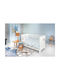 Guy Laroche Paw Baby Sheets Set Crib Cotton Ciel Light Blue 115x170cm 3pcs