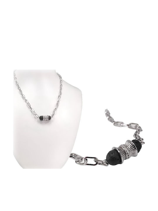 Isay Collection Κολιέ από Ατσάλι