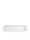 Eurolamp Παραλληλόγραμμο Χωνευτό LED Panel 36W με Φυσικό Λευκό Φως 4000K 120x30εκ.