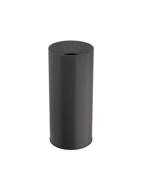 Pam & Co Coș de Gunoi Plastic Gri 65lt 1buc