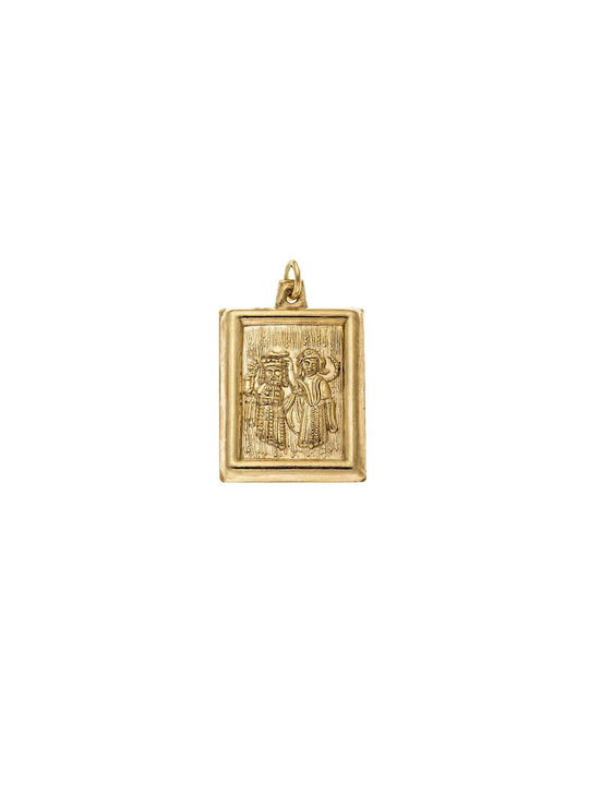 Senza Charm from Gold Plated Silver