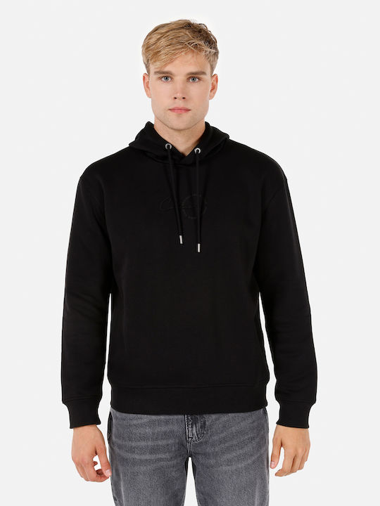 Sweatshirt with Hood Black