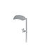 KT Lighting Εξωτερικό Φωτιστικό LED Δρόμου 49.3W με Θερμό Λευκό Φως Γκρι
