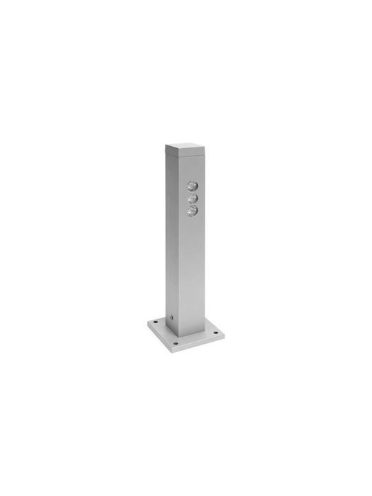 KT Lighting Φωτιστικό Κολωνάκι Εξωτερικού Χώρου 3.1W για Ντουί E14 Μπρούτζινο