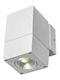 KT Lighting Επιτοίχιο Εξωτερικό Σποτ LED 6.2W με Θερμό Λευκό Φως