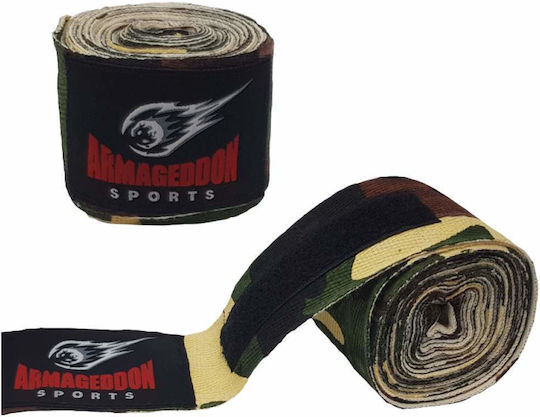 Armageddon Sports Martial Arts Hand Wrap 4.5m Black 76378