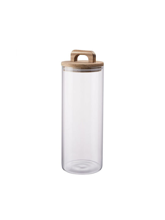 Butlers Storage Vaza Uz General cu capac ermetic Sticlă Transparent 1800ml