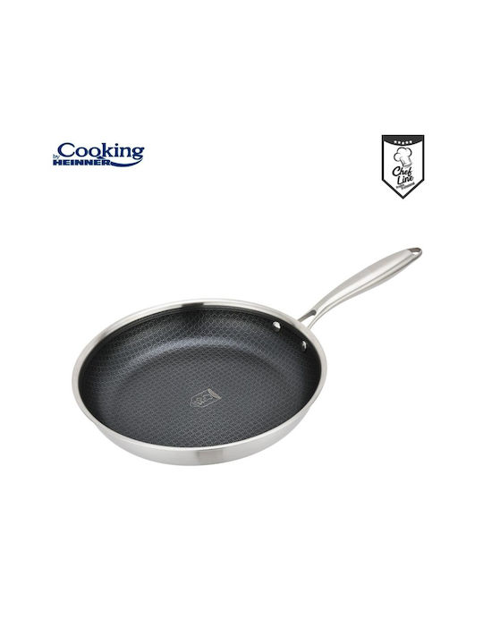 Heinner Titanium3 Pan aus Edelstahl