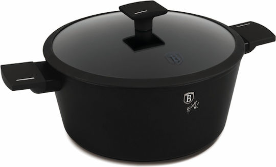 Berlinger Haus Matte Black Collection Deep Pot made of Aluminum 8lt / 30cm