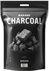 Charcoal Bag Made Marabu Wood Minimum 4 Hours Burning Time Charcoal 4 Kg