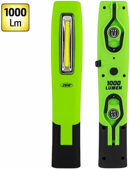 JBM Rechargeable Flashlight LED with Maximum Brightness 1000lm