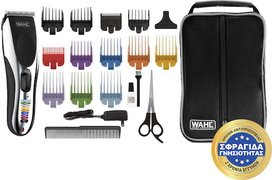 Wahl Professional Color Pro Cordless Professional Set Rechargeable Hair Clipper Chrome 9649-1416